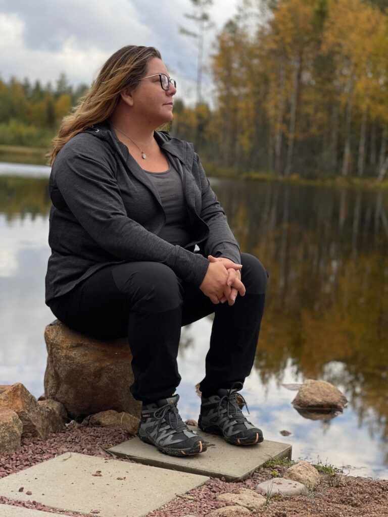 Blicka ut över sjön